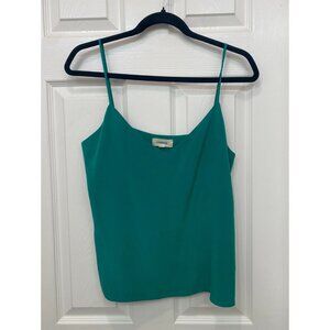 L'AGENCE | Teal Jane 100% Silk Cami
